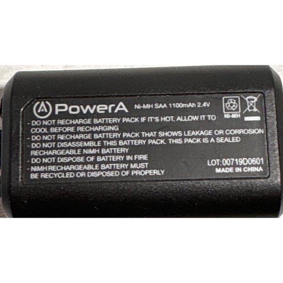 PowerA Ni-MH SAA 1100mAh 2.4V Rechargeable Battery Pack For Electronics - Picture 2 of 6